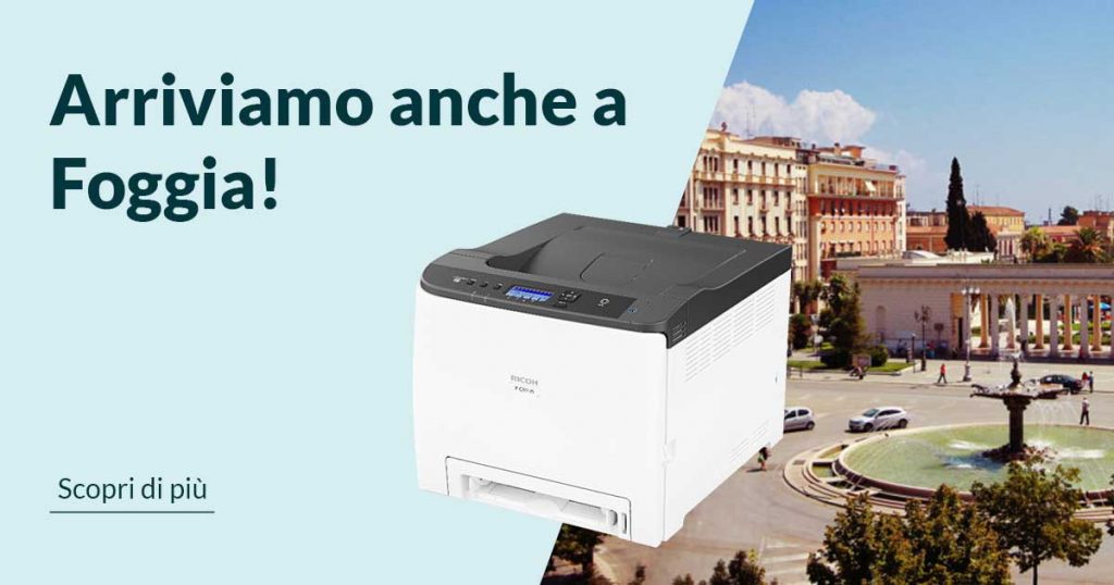 noleggio stampante foggia