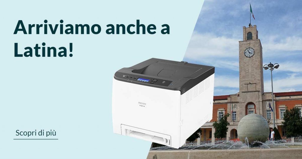 noleggio stampante latina