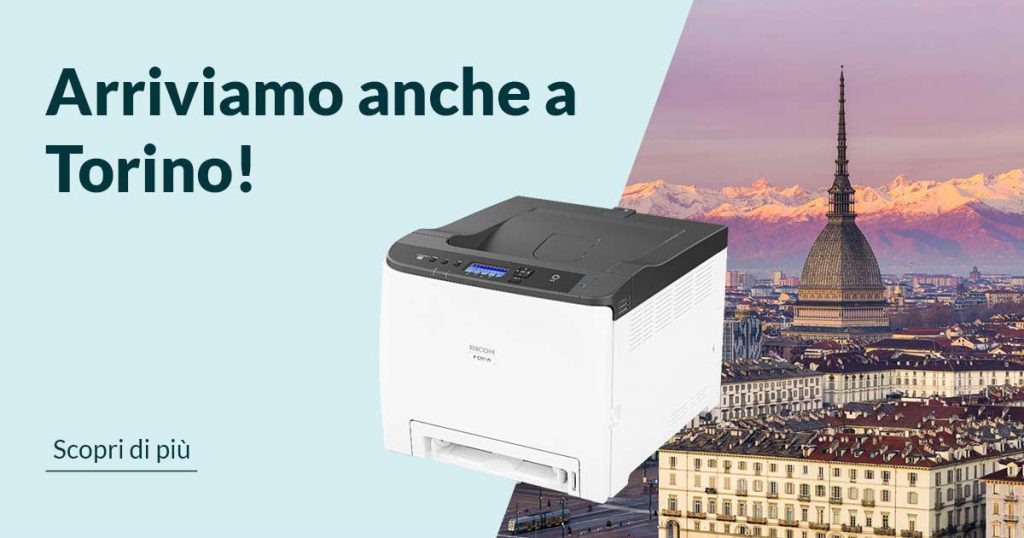 noleggio stampante torino