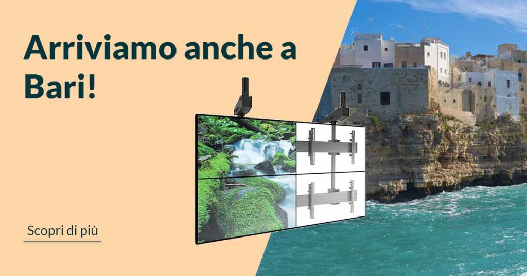 noleggio videowall bari