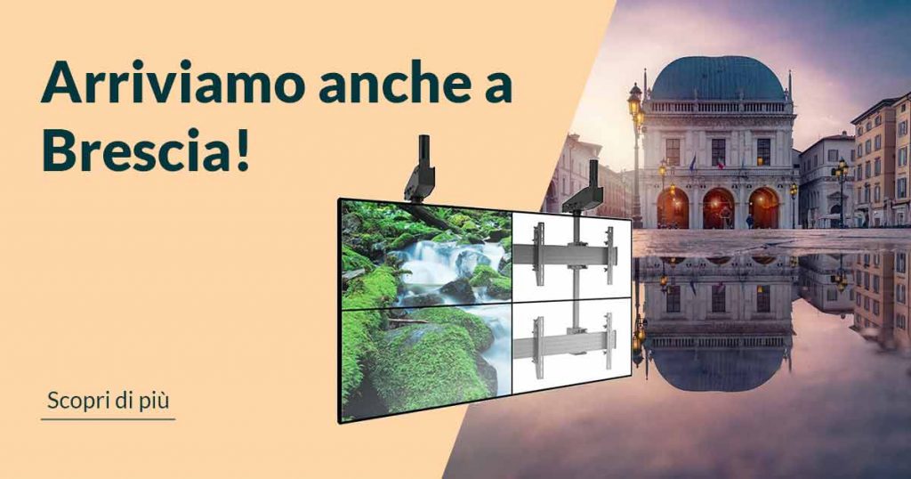 noleggio videowall brescia