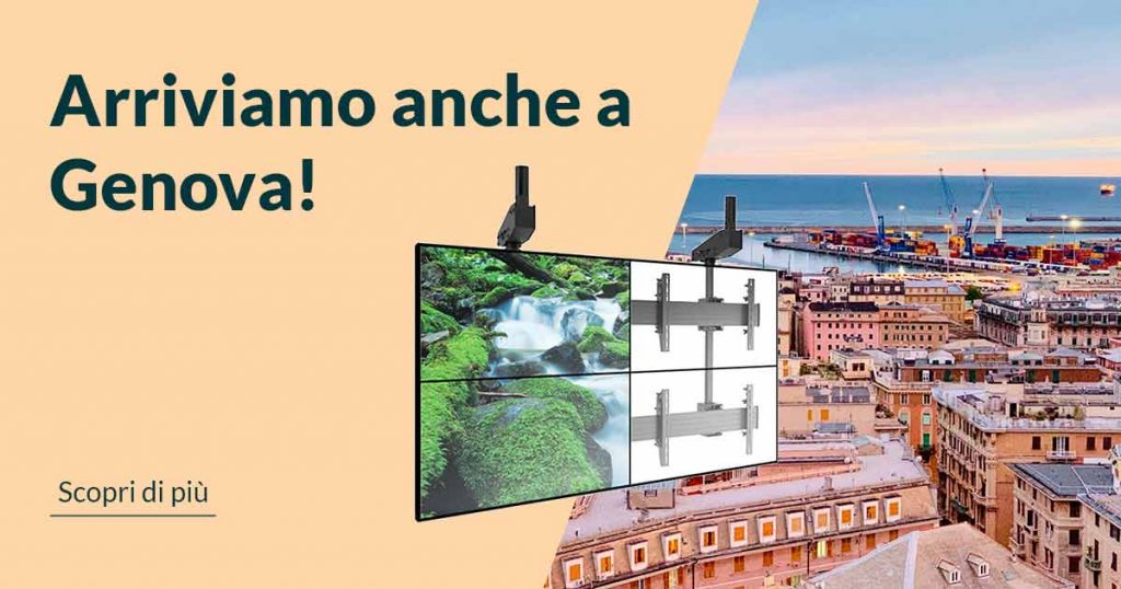 noleggio videowall genova