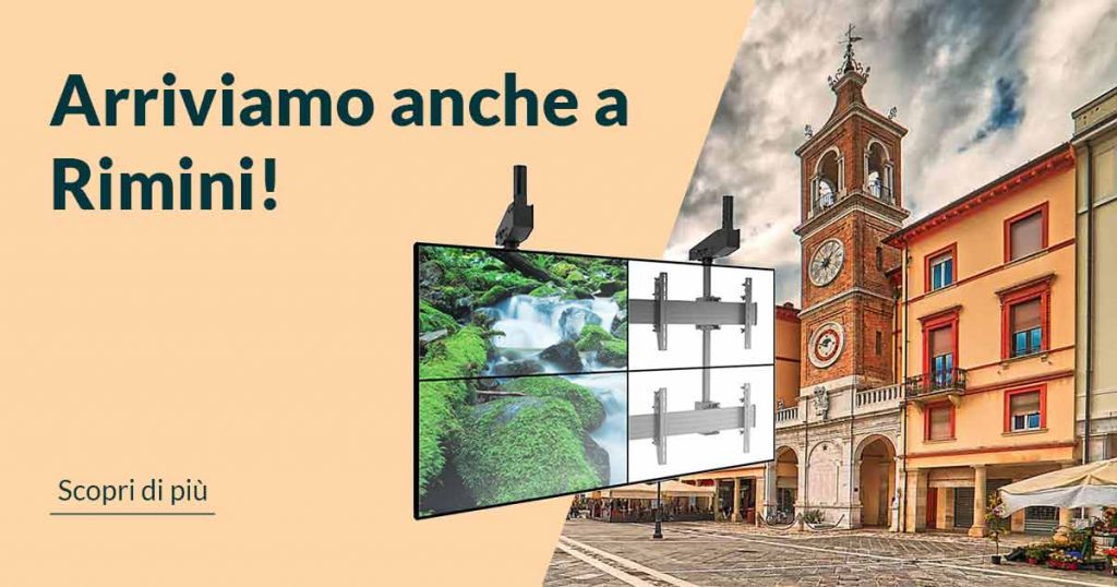 noleggio videowall rimini