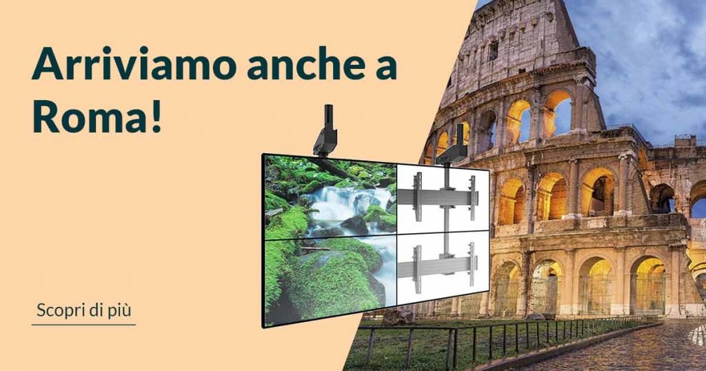 noleggio videowall roma