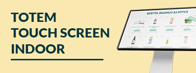 totem touch screen indoor a noleggio