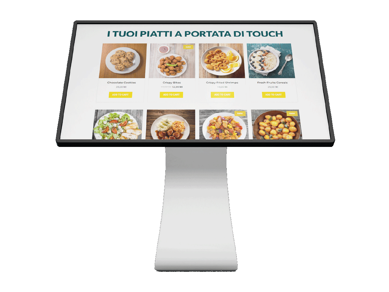totem touch screen ristoranti