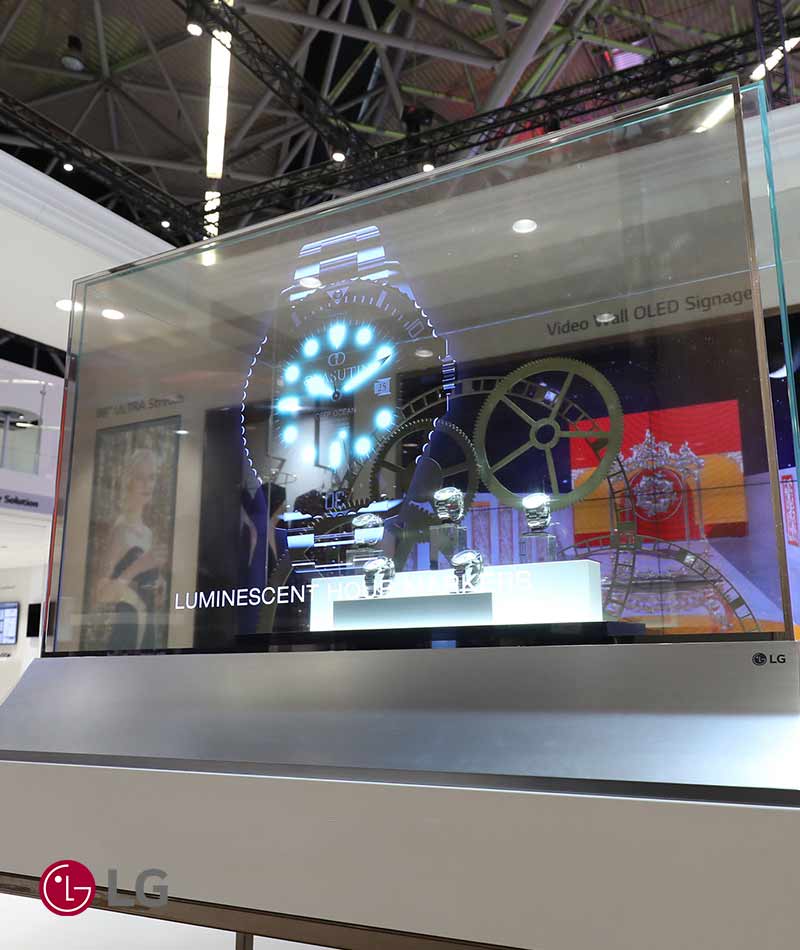 ledwall trasparente