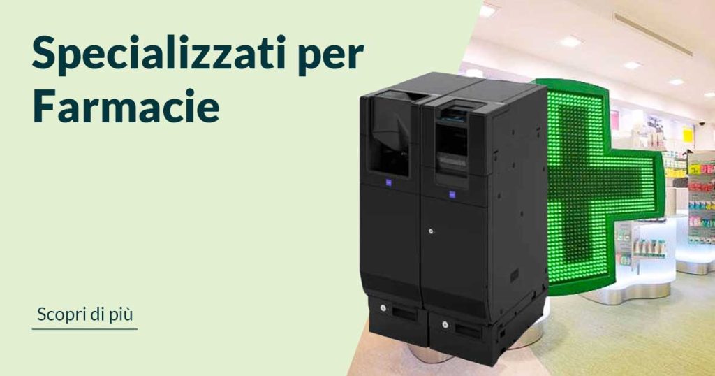 casse automatiche per farmacie