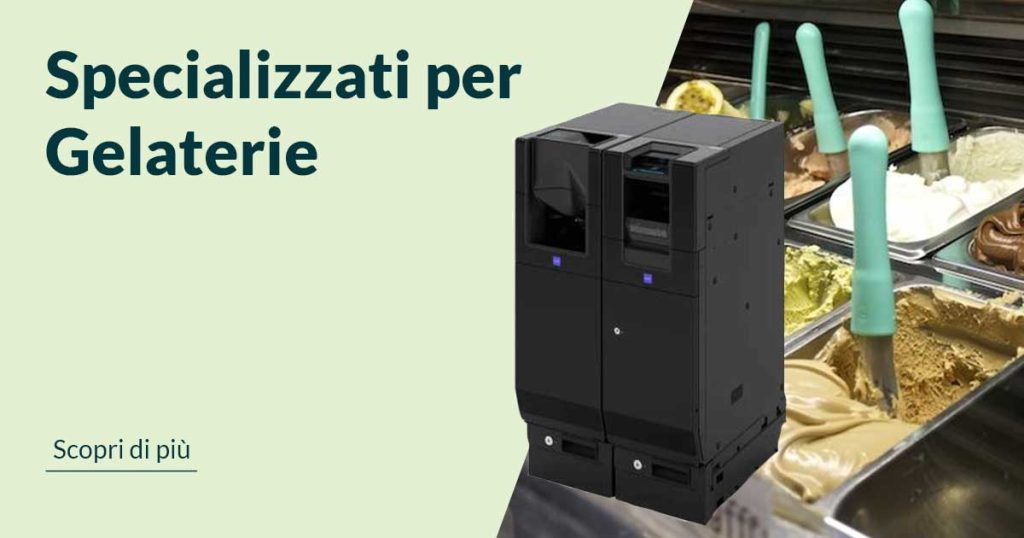 Casse automatiche per gelaterie