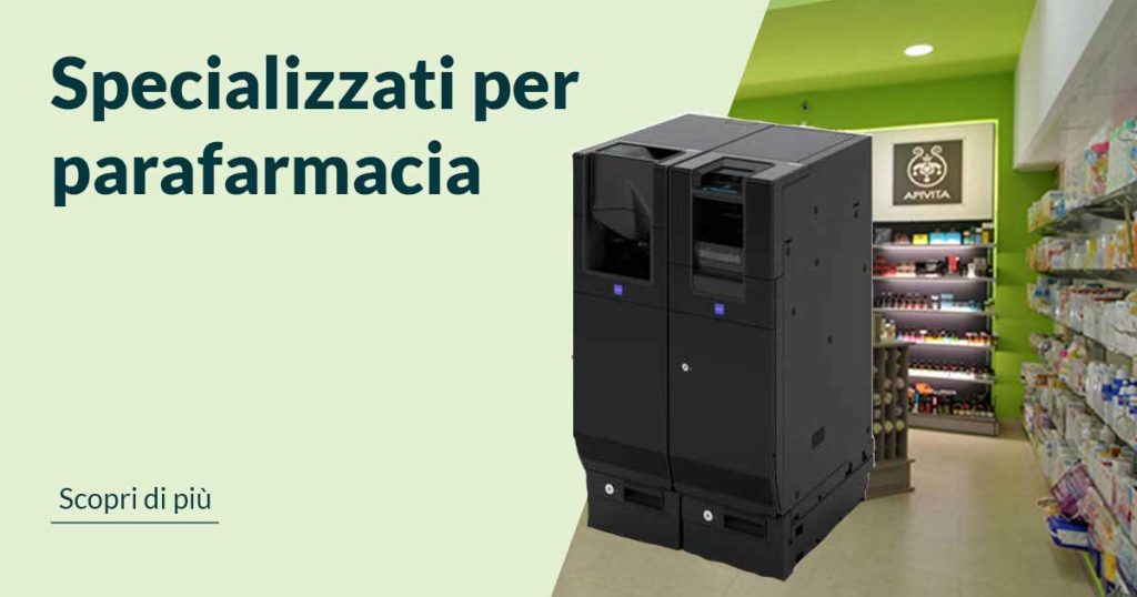 casse automatiche per parafarmacie