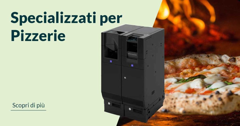 casse automatiche per pizzerie